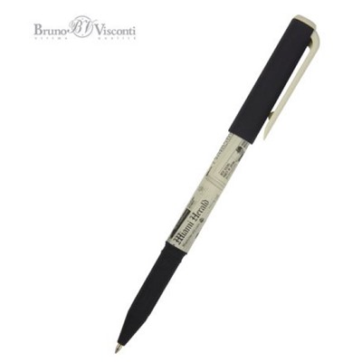 Ручка шариковая масляная 0.7мм "PrimeWrite.Газета-1" синяя 20-0293/09 Bruno Visconti