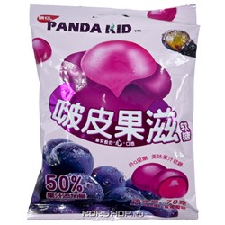 Мармелад со вкусом фиолетового винограда Panda Kid Hengli Xiongzai, Китай, 70 г Акция