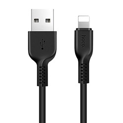 Кабель USB - Apple lightning Hoco X13 Easy (повр. уп)  100см 2A  (black)