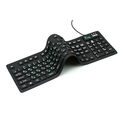 Клавиатура Dialog Flex KFX-05U мембранная USB (black)