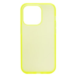 Чехол-накладка - PC079 для "Apple iPhone 14 Pro" (yellow)