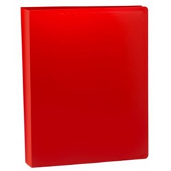 Папка скоросшиватель пластиковая -ECB04PRED 0.5мм красная (1496705) BURO