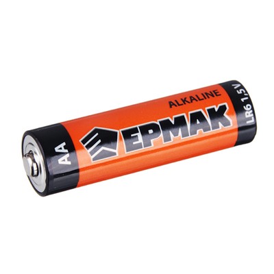ЕРМАК Батарейки 2шт "Alkaline" щелочная, тип AA