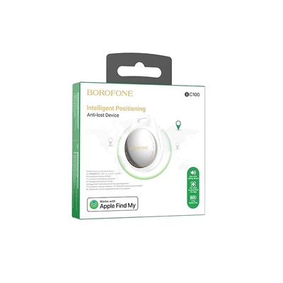 Портативный GPS трекер Borofone BC100 Ingenioso (white)