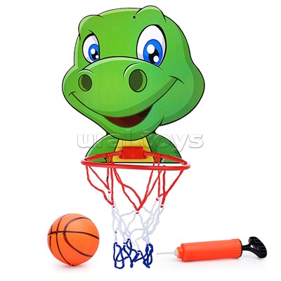 Набор для баскетбола "Динозаврик" в пакете