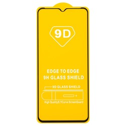 Защитное стекло Full Glue - 2,5D для "Xiaomi Poco C50" (тех.уп.) (20) (black) (214958)
