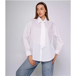 Рубашка #КТ8311-1, белый