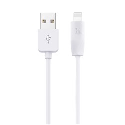 Кабель USB - Apple lightning Hoco X1 Rapid  200см 2,4A  (white)