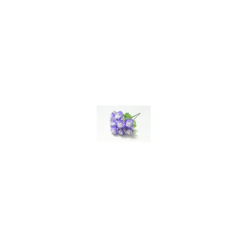 Искусственные цветы, Ветка в букете роза 9 голов (1010237) микс Цвет микс