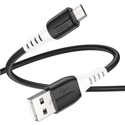 Кабель USB - micro USB Hoco X82  100см 2,4A  (black)