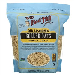 Bob's Red Mill, Old Fashioned Rolled Oats, Whole Grain, 32 oz (907 g)
