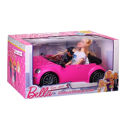 Машина с куклами "Подружки на прогулке" в коробке