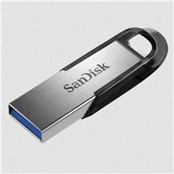 Флэш накопитель USB 16 Гб SanDisk Ultra Flair 3.0 (silver/black)