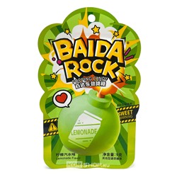 Карамель взрывная со вкусом лимонада Popping Candy Baida Rock, Китай, 9 г