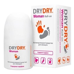 DryDry Woman Антиперспирант парфюмированный для нормального или обильного потоотделения для женщин 50 мл