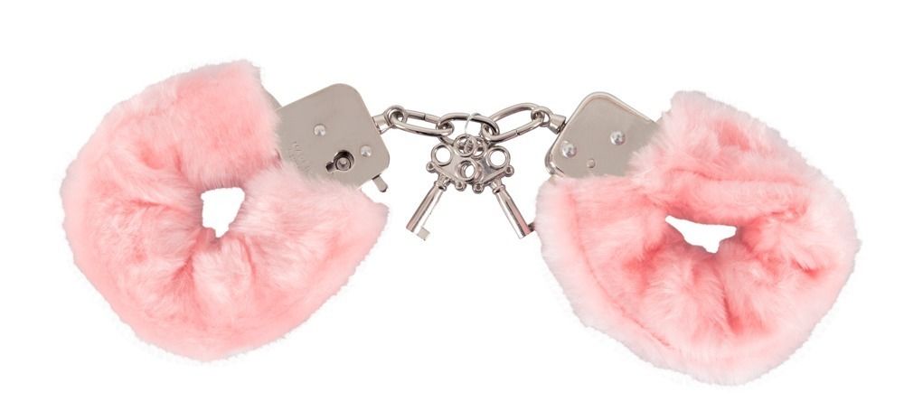 Наручники Love Cuffs Pink Plush 3682/H002T3F086A1 BX GP - Seven Creations - Перчатки, манжеты, наручники, браслеты - Купить