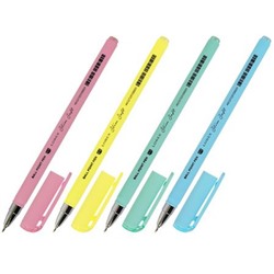 Ручка шариковая масляная 0.5мм "LOREX PASTEL" синяя (4 цвета корпуса) LXOPSS-PS1 LOREX