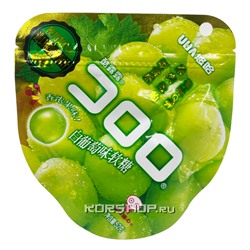 Жевательные конфеты со вкусом белого винограда Kororo Uha, Китай, 52 г
