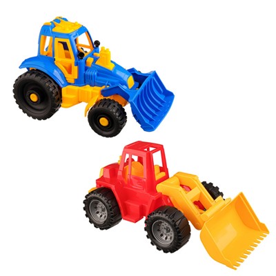 Трактор, пластик, 28-32х16-17х16см, 2 дизайна