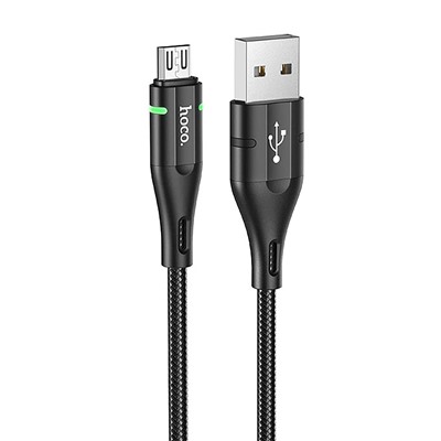 Кабель USB - micro USB Hoco U93  120см 2,4A  (black)