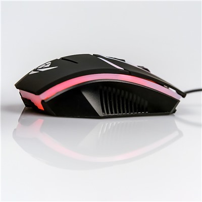 Мышь оптическая Nakatomi Gaming mouse MOG-02U (black) игровая