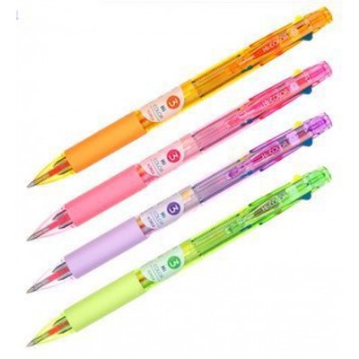 Ручка шариковая автоматическая  3-х цветная 0.7мм "Hi-Color 3" HC3 MunHwa