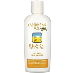 Caribbean Solutions, Beach Colours, натуральное средство для автозагара, 177 мл (6 унций)
