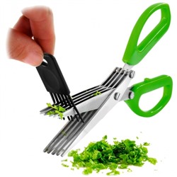 Ножницы для зелени+ щеточка для лезвий оптом.
