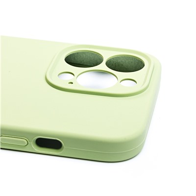 Чехол-накладка ORG Soft Touch с закрытой камерой для "Apple iPhone 13 Pro" (green) (green)