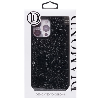 Чехол-накладка - PC071 POSH SHINE для "Apple iPhone 13 Pro Max" россыпь кристаллов (black)