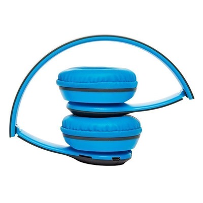 Bluetooth-наушники полноразмерные - P-47 (blue)