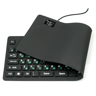Клавиатура Dialog Flex KFX-05U мембранная USB (black)