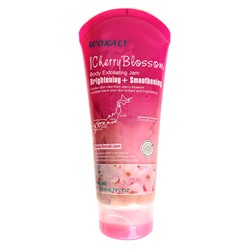 WOKALI, Скраб для тела с экстрактом Цветущей Сакуры Japaness Cherry Blossom Body Scrub Jam, 200 мл