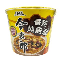Лапша б/п со вкусом тушеной курицы с грибами JML, Китай, 98 г Акция