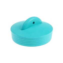 Пробка для ванны Aquant NM300-150-MR, 1 1/2", d=45 мм, голубая