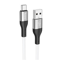 Кабель USB - Type-C Hoco X72 Creator  100см 3A  (white)