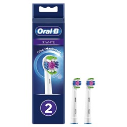 Насадки для электрических зубных щеток ORAL-B B 3D White Clean (2 шт)