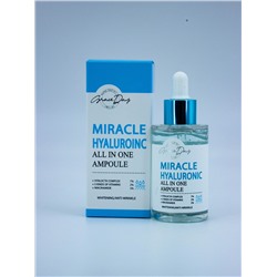 GRACE DAY - СЫВОРОТКА ДЛЯ ЛИЦА С ГИАЛУРОНОВОЙ КИСЛОТОЙ MIRACLE HYALURONIC ALL IN ONE AMPOULE, 50 МЛ.