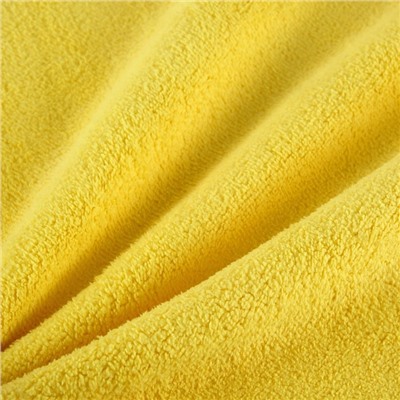 Тряпка для мытья авто, CARTAGE, микрофибра, 400 г/м², 20×30 cм, желто-серая