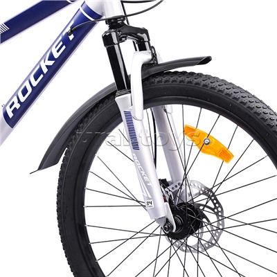 Велосипед 24" Rocket Aries Pro 2.0, цвет серый, размер 13"