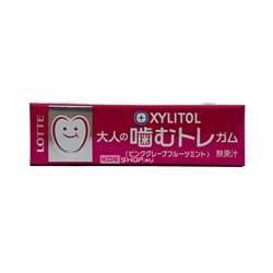 Резинка жевательная розовый грейпфрут Xylitol Lotte, Япония, 26,1 г