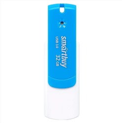 Флэш накопитель USB 32 Гб Smart Buy Diamond 3.0 (blue)