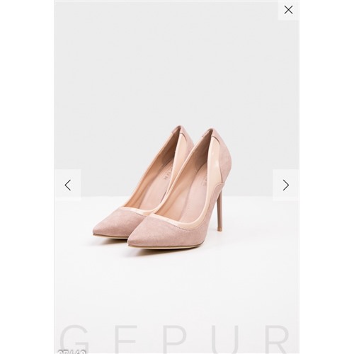 Базовые замшевые туфли (Gepur)