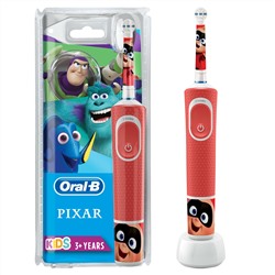 Зубная щетка Электрическая Детская Oral-B Vitality Kids Pixar для мальчиков и девочек