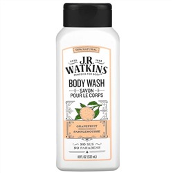 J R Watkins, Body Wash, Grapefruit, 18 fl oz (532 ml)