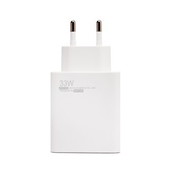 Адаптер Сетевой с кабелем ORG Xiaomi [BHR6039EU] USB 33W (USB/Type-C) (C) (white)