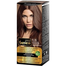 HAIR Happiness краска для волос тон № 6.35 Золотистый темно-русый