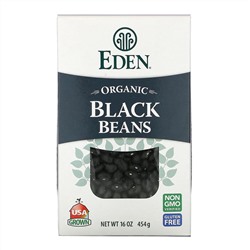 Eden Foods, Органическая черная фасоль, 16 унций (454 г)