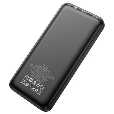Внешний аккумулятор Hoco J90 PD QC (повр. уп.) 10000mAh Micro/Type-C/USB*2 (black)