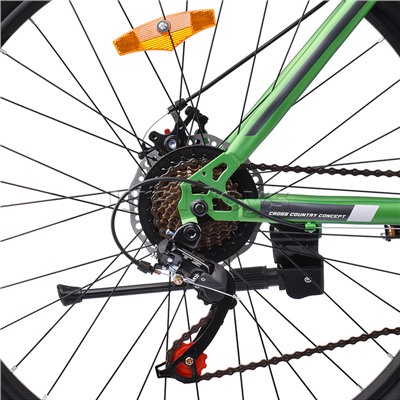 Велосипед 27,5" Rocket Crater 27,5, цвет зеленый, размер 18"